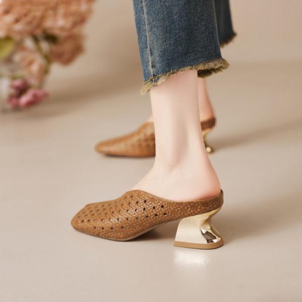 Handcrafted Genuine Leather Women's Shoes: Elegance Redefined(E5or76909)