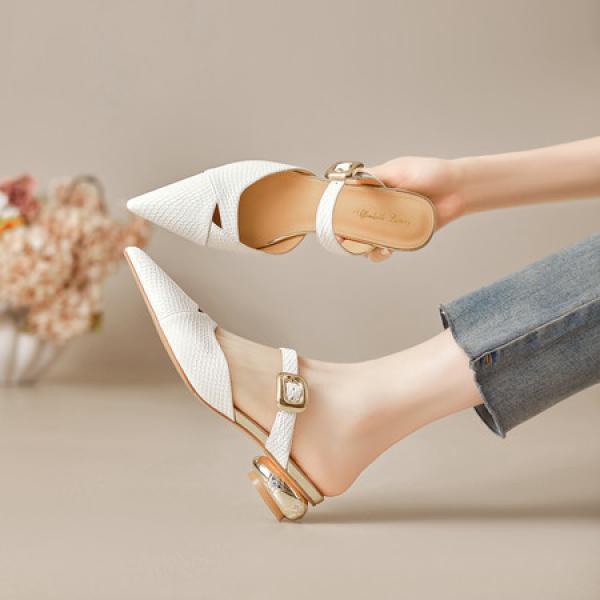 Exquisite Handmade Genuine Leather Women's Footwear(E5or76910)