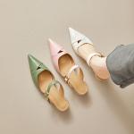 Exquisite Handmade Genuine Leather Women's Footwear(E5or76910)