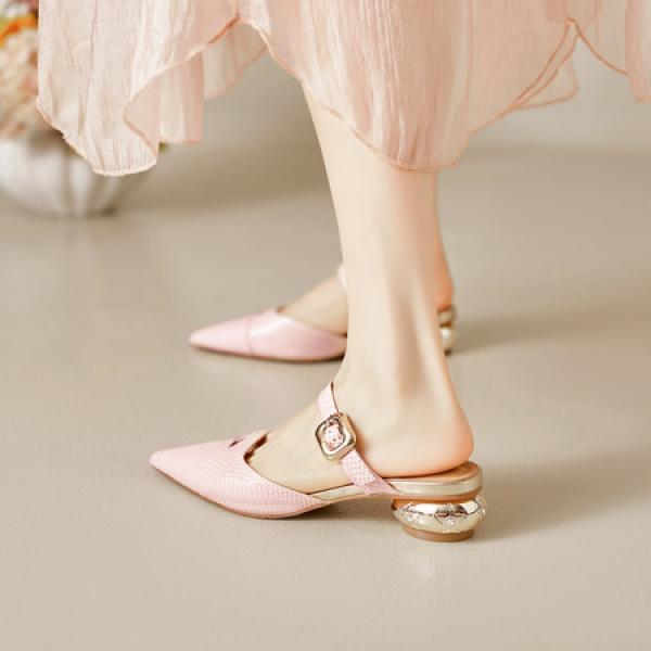 Exquisite Handmade Genuine Leather Women's Footwear(E5or76910)