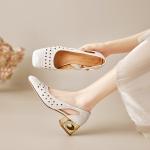 Handcrafted Luxe Leather Shoes for Elegant Women(E5or76912)