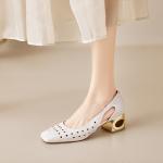 Handcrafted Luxe Leather Shoes for Elegant Women(E5or76912)