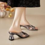 Handcrafted Luxurious Leather Women's Shoes, Exquisite Quality(E5or76933)