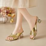 Handcrafted Luxurious Leather Women's Shoes, Exquisite Quality(E5or76933)