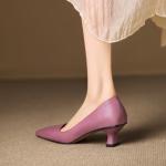 Luxurious Handmade Genuine Leather Women’s Shoes(E5or76936)