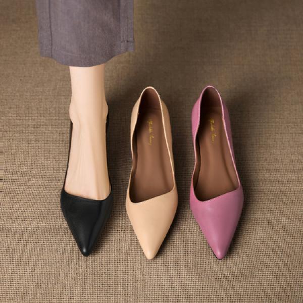 Luxury Handcrafted Genuine Leather Women's Shoes(E5or76935)