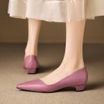 Luxury Handcrafted Genuine Leather Women's Shoes(E5or76935)