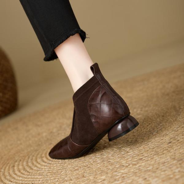Handcrafted Luxurious Leather Women’s Shoes(E5or7A5856)