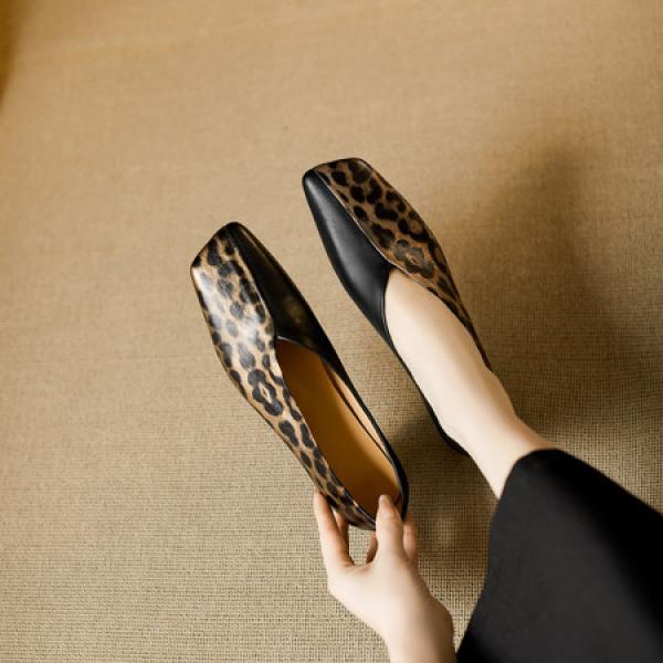 Luxury Handcrafted Genuine Leather Women's Shoes(E5or7A6819)