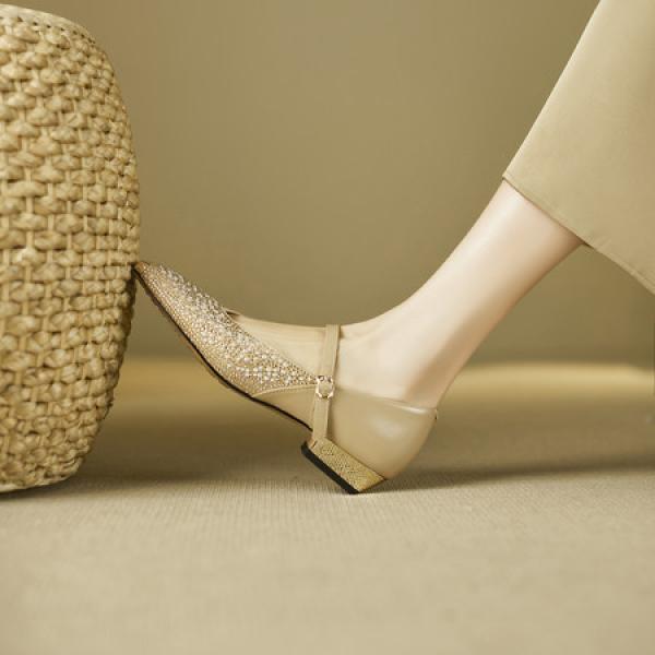 Exquisite Handmade Leather Women's Shoes for Elegance(E5or7A6860)