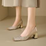 Luxurious Handmade Genuine Leather Women’s Shoes(E5or7758-1)