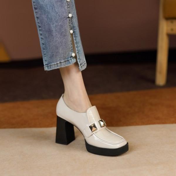 Exquisite Handmade Leather Women's Shoes: Craftsmanship & Elegance(E6haodianD801)