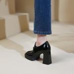 Elegant Handcrafted Leather Women's Shoes of Luxury(E6haodianA802)