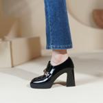 Luxury Handcrafted Leather Women's Shoes: Exquisite Craftsmanship and Elegance(E6haodianA801)