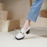 Luxury Handcrafted Leather Women's Shoes: Exquisite Craftsmanship and Elegance(E6haodianA801)