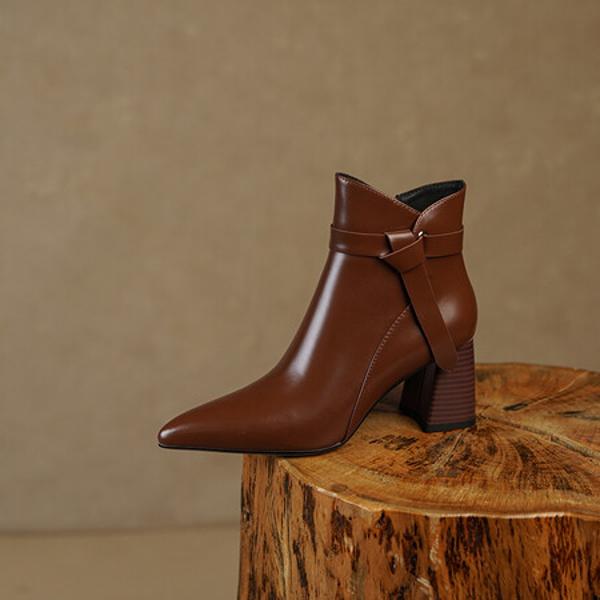 Handcrafted Luxurious Leather Women’s Shoes for Elegance(E6haodianS379)