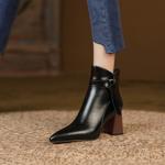 Handcrafted Luxurious Leather Women’s Shoes for Elegance(E6haodianS379)