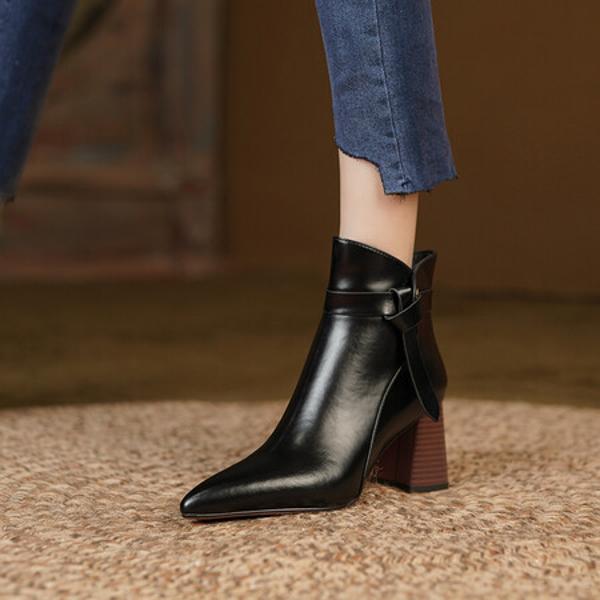 Handcrafted Luxurious Leather Women’s Shoes for Elegance(E6haodianS379)