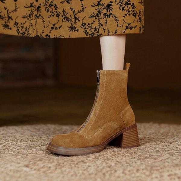 Elegant Handcrafted Genuine Leather Women’s Shoes(E6haodianB130)