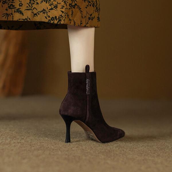 Handcrafted Luxury Leather Women's Shoes: Exquisite Craftsmanship(E6haodianS392)