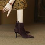 Handcrafted Luxury Leather Women's Shoes: Exquisite Craftsmanship(E6haodianS392)