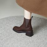 Elegant Handmade Leather Women's Shoes: Luxury Craftsmanship(E6haodianX131)