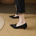 Handcrafted Genuine Leather Women’s Shoes: Luxurious Elegance & Quality(E6haodianA239)