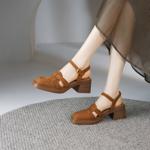 Handcrafted Luxurious Leather Women's Shoes: Elegance Redefined(E6haodianAS208-2)