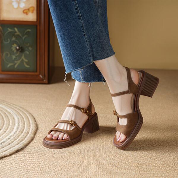 Exquisite Handcrafted Leather Shoes for Elegant Women(E6haodian1155)