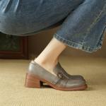 Luxurious Handcrafted Leather Women's Shoes(E6haodian1103)