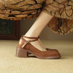 Luxurious Handcrafted Leather Women's Shoes - Elegance Redefined(E6haodian1101)