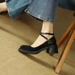 Luxurious Handcrafted Leather Women's Shoes - Elegance Redefined(E6haodian1101)