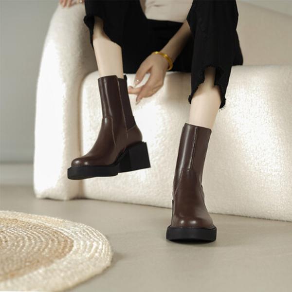 Handcrafted Luxury Leather Women’s Shoes(E6haodian6601)