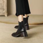 Handcrafted Luxury Leather Women’s Shoes - Elegant Artistry(E6haodian8155)