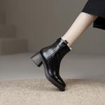 Handcrafted Genuine Leather Women's Shoes: Exquisite Craftsmanship & Elegance(E6haodianAX166-1)