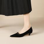 Handcrafted Luxury Leather Women's Shoes - Timeless Elegance(E6haodian5600)