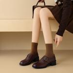Elegant Handcrafted Leather Women's Shoes - Superior Craftsmanship & Luxury(E6haodianD2001)