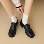 Elegant Handcrafted Leather Women's Shoes - Superior Craftsmanship & Luxury(E6haodianD2001)