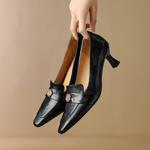 Exquisite Handmade Leather Shoes for Elegant Women(E6haodianS1008)