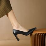 Elegance in Every Step: Handmade Genuine Leather Shoes(E6haodianS1009)