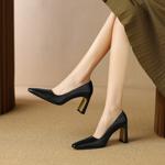 Elegance in Every Step: Handmade Genuine Leather Shoes(E6haodianS1009)