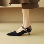 Elegantly Crafted Genuine Leather Handmade Women's Shoes for Luxe Appeal(E6haodianS1017)
