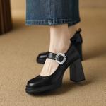 Exquisite Handmade Leather Women's Shoes: Embrace Elegance and Luxury(E6haodianC750)