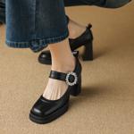 Exquisite Handmade Leather Women's Shoes: Embrace Elegance and Luxury(E6haodianC750)