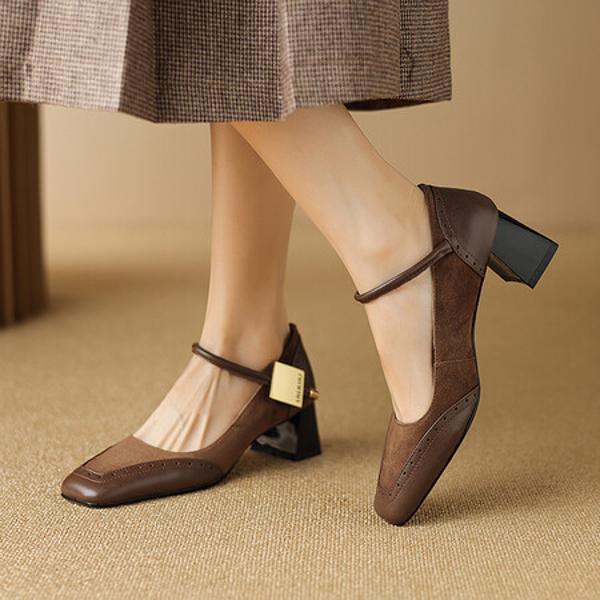 Elevate Your Elegance with Luxurious Handcrafted Genuine Leather Shoes(E6haodianS1019)