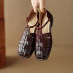 Handcrafted Luxury Leather Women's Shoes: Elegance in Every Stitch(E6haodianD620)