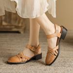 Luxurious Handmade Leather Women's Shoes: Craftsmanship, Quality, Elegance(E6haodianD622)