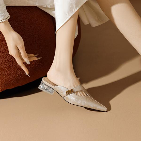 Handcrafted Luxury Leather Women's Shoes: Exquisite Quality & Elegance(E6haodianD625)