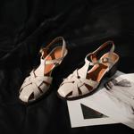 Handcrafted Genuine Leather Women's Shoes: Elegance Redefined(E6haodian993-1)