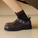Elegant Handcrafted Leather Women’s Shoes - Luxury Quality Craftsmanship(E6haodianS6670-3)
